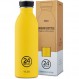 24Bottles Urban - 1L/500ml/250ml Water Bottle, Drinking Bottle with 100% Leakproof Cap Eco BPA Free 스테인리스 물병 [비열, 초경량] 500ml Taxi Yellow