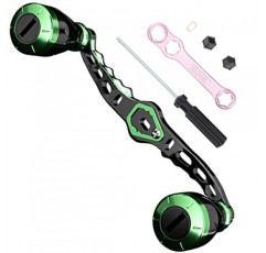 드래곤 스케일 베이트캐스터 릴 핸들.1 OZ 경량 낚시 릴 교체 부품, 왼쪽 및 오른쪽 핸들 범용, Shimano 적합, Abu Garcia Daiwa kastking 모든 브랜드 베이트 캐스팅 릴