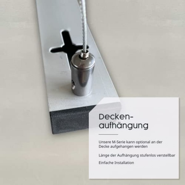 Könighaus 적외선 히터, 천장 난방용 천장 장착, 적외선 난방용 케이블