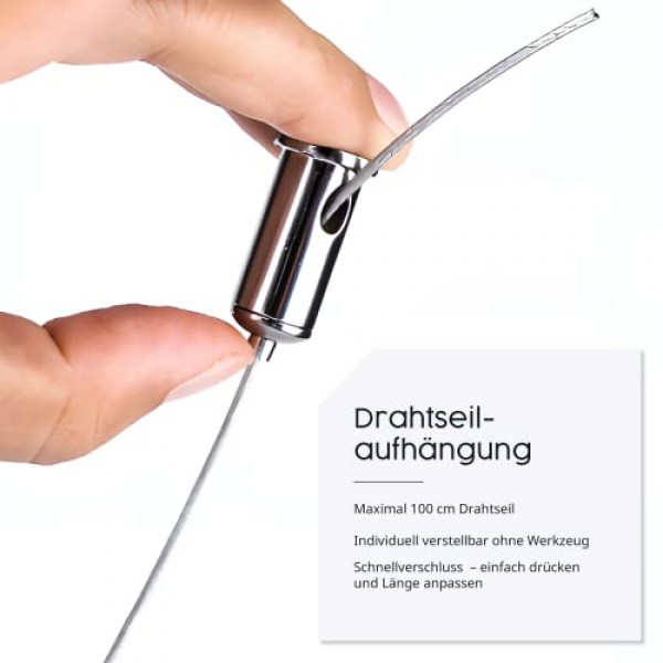 Könighaus 적외선 히터, 천장 난방용 천장 장착, 적외선 난방용 케이블