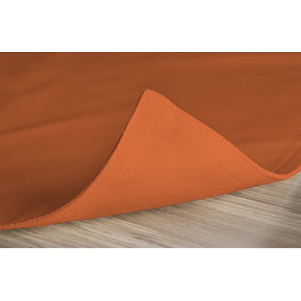 Calicot Placemats 100% 면 장식 부활절 천 플레이스 매트 휴일, 저녁 식사, 결혼식, 베이비 샤워 및 식사용 빨 수 있는 저녁 식사 플레이스 매트 - 수확 호박(13