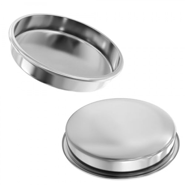 58mm 백플러시 디스크, 백플러시 필터 에스프레소, Breville Gaggia 클래식 및 기타 에스프레소 머신용 스테인레스 스틸 백플러시 블라인드 필터 바구니 기계 에스프레소 