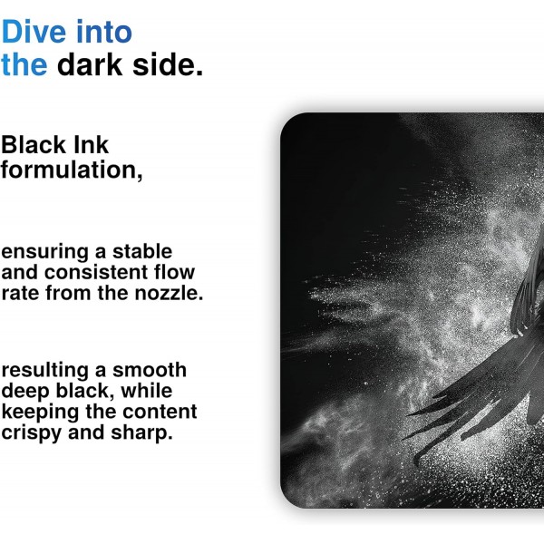 304 검정 잉크 카트리지, HP 304용 Neiber 304XL 304 XL 프린터 잉크 교체, Envy 5020 5010 5030 5032 5000, DeskJet 3720 2600 2633 2632, 3433 760 (2333 760)