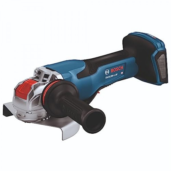 BOSCH GWX18V-13PN PROFACTOR™ 18V X-LOCK 5 – 6인치 패들 스위치가 있는 앵글 그라인더(베어 툴)