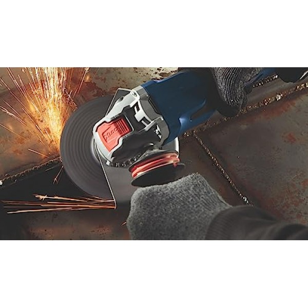 BOSCH GWX18V-13PN PROFACTOR™ 18V X-LOCK 5 – 6인치 패들 스위치가 있는 앵글 그라인더(베어 툴)