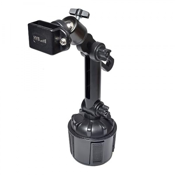 HYS 컵 홀더 워키 토키 클립 마운트, 차량용 컵 휴대용 라디오 홀더 [안전하고 안정적] 컵 홀더 양방향 라디오, 홀더 라디오 Motorola Icom Baofeng Kenwood Radio용 자동차 크래들