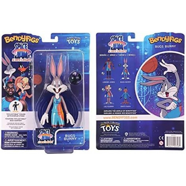 The Noble Collection Space Jam 2 - Bugs Bendyfig