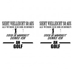 Samunshi® 골프 컵 커피 컵 찻잔 커피 포트 커피 머그 머그 H:95mm/D:82mm 블랙