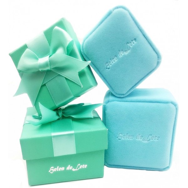 Helen De Lete Innovative Golden Ratio 스털링 실버 칼라 목걸이