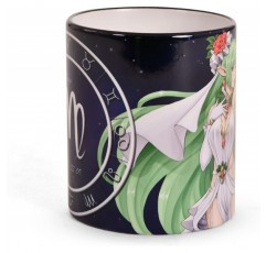 Elbenwald Mug Zodiac Virgo Star Sign Collection for Anime Fans Ceramic 320 ml