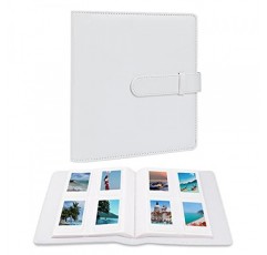 Fujifilm Instax Mini 12/Mini 11/Mini 9 /Mini 40, Polaroid Snap/Z2300/ SocialMatic 인스턴트 카메라 및 Zip 인스턴트 프린터용 256 포켓 미니 사진 앨범(흰색)