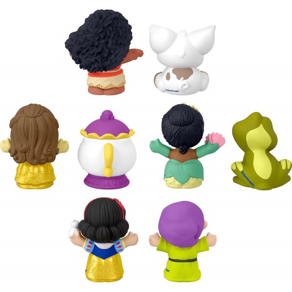 Little People의 디즈니 프린세스 스토리 듀오 피규어 세트