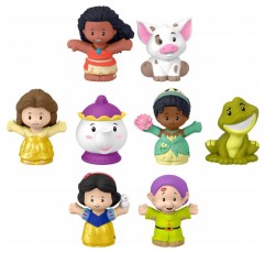 Little People의 디즈니 프린세스 스토리 듀오 피규어 세트