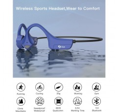 9 DIGITAL 골전도 헤드폰 블루