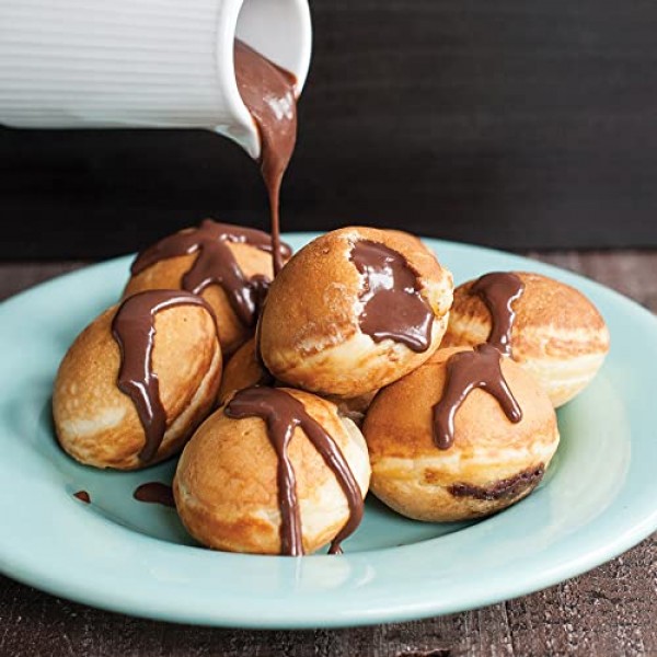 Nordic Ware 덴마크 Ebelskiver 팬, 블랙 16.00 x 9.63 x 2.38인치