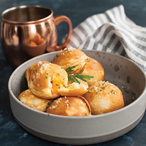 Nordic Ware 덴마크 Ebelskiver 팬, 블랙 16.00 x 9.63 x 2.38인치