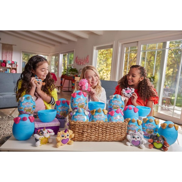 Rainbocorns Sparkle Heart Surprise Series 3, Puppycorn Surprise, Trixie the Daschund, Collectible Plush, 7 Layers of Surprises, Scratch and Reveal Heart, Ages 3+ (Daschund) Daschund (Trixie)