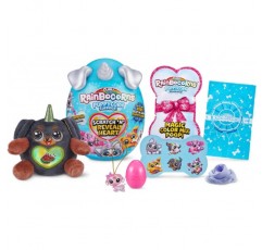Rainbocorns Sparkle Heart Surprise Series 3, Puppycorn Surprise, Trixie the Daschund, Collectible Plush, 7 Layers of Surprises, Scratch and Reveal Heart, Ages 3+ (Daschund) Daschund (Trixie)