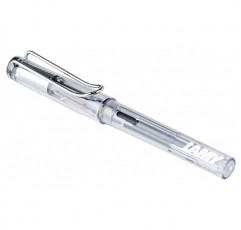 LAMY vista 만년필 012 - 펜촉 강도 M & ONLINE, 17026, 20x AA8 호환 라미 카트리지 블루, 범용 잉크 카트리지, 교체용 카트리지, 지울 수 있는, 세척 가능, 또한 잉크 카트리지 롤