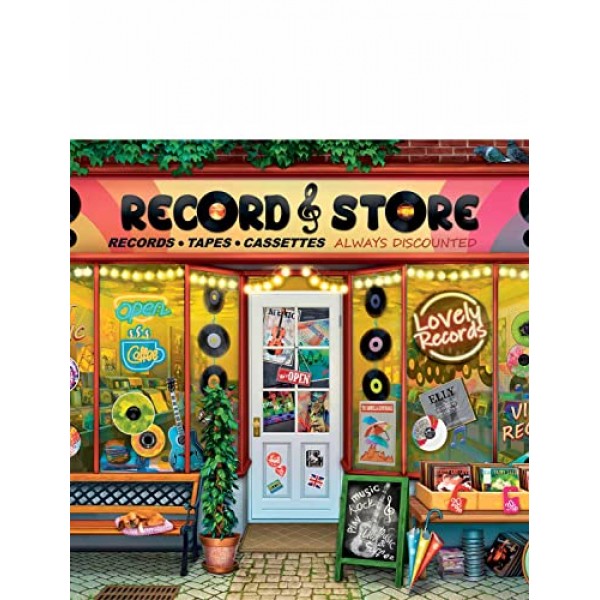 Ravensburger 빈티지 비닐 1000피스 직소 퍼즐(성인용) - 17307 - 모든 조각은 독특하며 소프트클릭 기술로 조각이 완벽하게 들어맞는다는 의미, 27 x 20