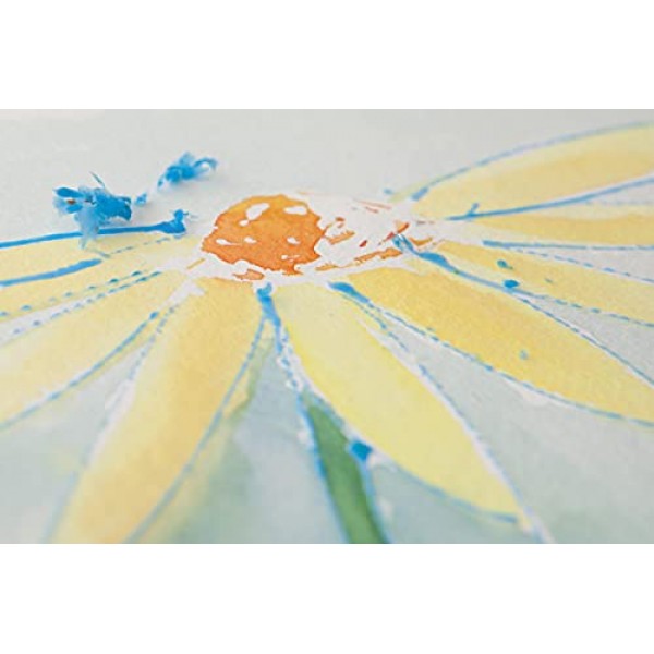 Schmincke - 컬러 마스킹 펜, 25 ml, 50 731 005, 도징 펜, 수채화 용지의 불투명한 영역을 위한 파란색 마스킹 액체, 암모니아 없음