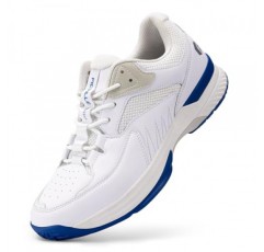 FitVille 남성용 와이드 피클볼 신발 발바닥 근막염을 위한 아치 지원 기능이 있는 모든 코트 테니스 신발