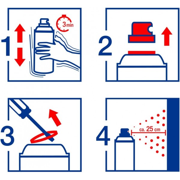 e-5200 p.spray 클리어 코트 sdm. DE/FR/IT 투명 세미 매트