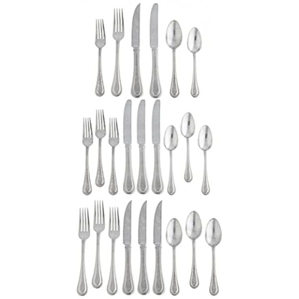 레녹스 893079 텍스처드 뉴트럴 24피스 식기 세트