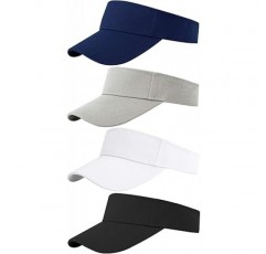 Cooraby Sports Sun Visor Hats 여성용 및 남성용 조절 가능한 선 바이저 캡