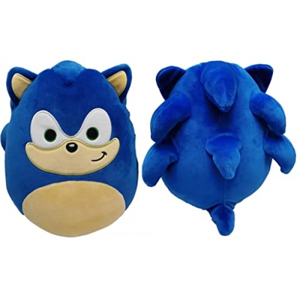 Squishmallows Kellytoy SEGA Sonic, Knuckles, Tails, Shadow 플러시 장난감(소닉 4개 8인치 세트)