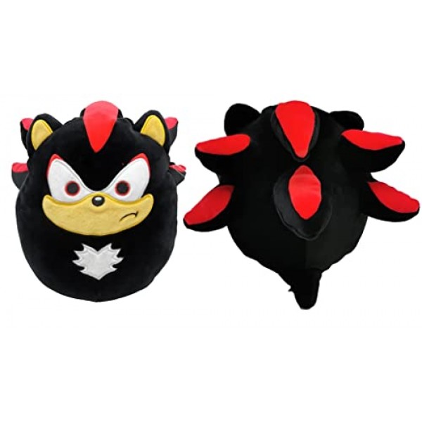 Squishmallows Kellytoy SEGA Sonic, Knuckles, Tails, Shadow 플러시 장난감(소닉 4개 8인치 세트)
