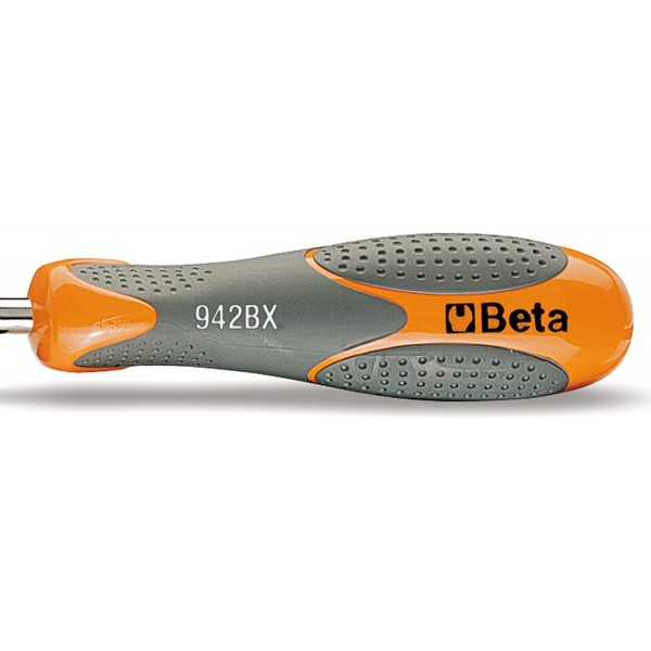 Beta 942BX 10 육각 소켓 렌치(견과 작업용 견고한 공구, 길이: 27cm, 133g, 작업장 액세서리, 직경 13.8mm의 배수구), 짧은 버전