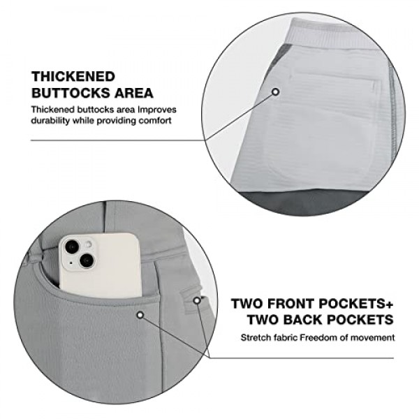 Beroy 소프트볼 바지 여성 Fastpitch 여성용 야구 바지 연습-주머니가있는 토너먼트