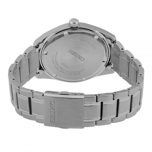 세이코 쿼츠 핑크 다이얼 남성용 시계 SUR523