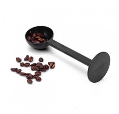 Lautechco 10g 에스프레소 커피 측정 숟가락 그라운드 커피 차 소금을위한 플라스틱 커피 특종 프레스 바닥 5.9x1.9 인치