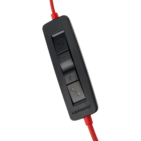 Plantronics - Blackwire 3320 USB-C(폴리) - 마이크 붐이 포함된 유선 2이어 헤드셋(스테레오) 및 Blackwire 3220 유선 USB-A 헤드셋 - 마이크 붐이 포함된 2이어 헤드셋(스테레오) USB-A 