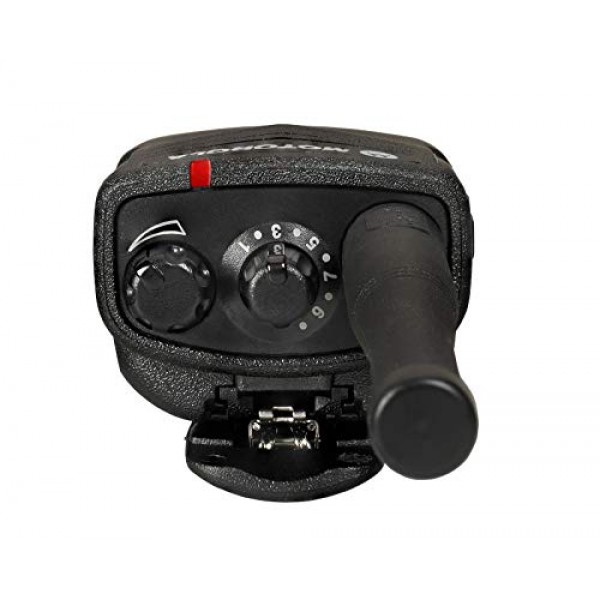 6 RDU4100 - UHF 4W 10채널 고강도 양방향 무전기 및 1 RLN6309 6 모토로라 솔루션 무선 충전기 - 업무용 블랙