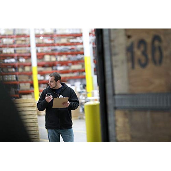 6 RDU4100 - UHF 4W 10채널 고강도 양방향 무전기 및 1 RLN6309 6 모토로라 솔루션 무선 충전기 - 업무용 블랙