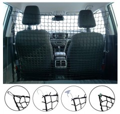 Ferocity Universal Car Net Pet Barrier Safety Net 뒷좌석 Barrier Net 100x120 cm [058]