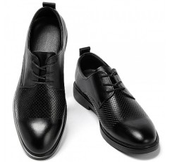 [SOARHOPE] 달릴 수있는 비즈니스 신발 가죽 신발 남성 가죽 경량 비즈니스 운동화 달릴 수있는 가죽 신발 걷기 쉬운 가죽 신발 3E