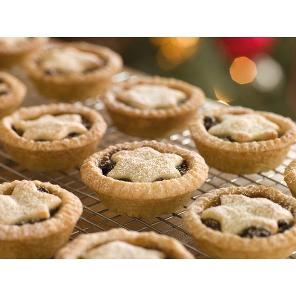 KitchenCraft Fluted Pastry / Cookie Cutters with Plastic Handles, 스테인리스 스틸, 3개 세트, 실버, 7.8 cm*14.0 cm*11.0 cm