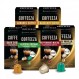 Coffeeza 100% 아라비카 네스프레소 향 커피 포드 버라이어티 팩, 네스프레소 오리지널 라인 머신과 호환 가능 | 6팩, 1인용 네스프레소 호환 커피 포드 60개