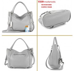 modamoda de - T339 - 이탈리안 가죽 숄더백 쇼퍼