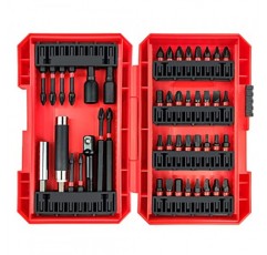 YIYITOOLS 스크루드라이버 비트 세트 45피스, 드릴 및 드라이버용 임팩트 드라이버 비트 세트, 목재 금속 시멘트 드릴링 및 스크루드라이빙용 보관 케이스에 들어 있는 
