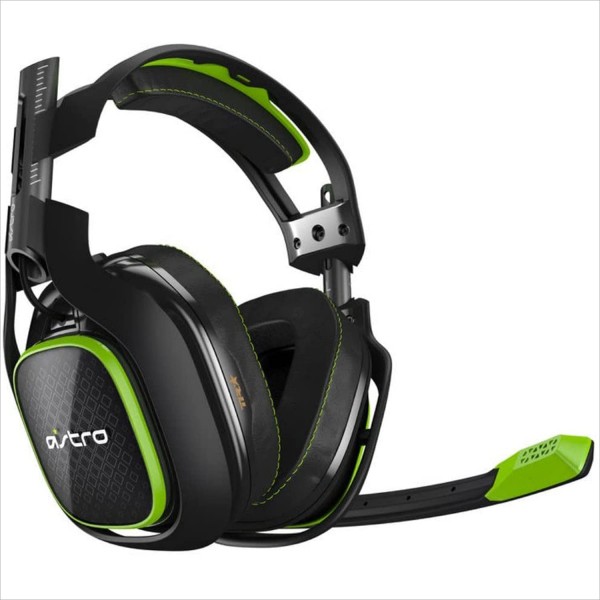 ASTRO A40 TR 게임용 헤드셋 모드 키트 3세대, 음성 차단 마이크, 소음 차단 이어패드, 패딩 헤드밴드, 소음 차단 스피커 태그 - 녹색