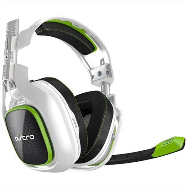 ASTRO A40 TR 게임용 헤드셋 모드 키트 3세대, 음성 차단 마이크, 소음 차단 이어패드, 패딩 헤드밴드, 소음 차단 스피커 태그 - 녹색