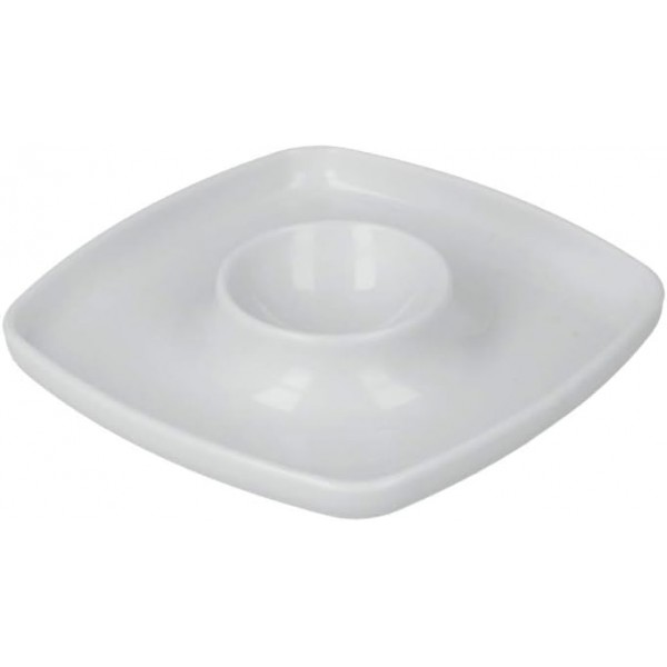 플라스틱으로 만든 Metaltex 252921000 사각 계란 컵 10개 세트, 각각 3개/조식 액세서리 포함