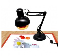 Duebel isomalt 가열 램프, e27 전구, 접힌 및 회전 램프 스탠드, 베이커, 제과 용 isomalt 히터 라이트