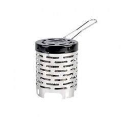 캠핑 미니 히터, VSANSTAR 휴대용 스테인레스 스틸 캠핑 스토브 야외 배낭 여행 하이킹 여행 바베큐를 위한 텐트 난방 커버.