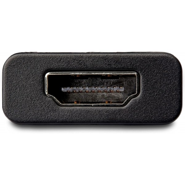 StarTech.com DisplayPort-HDMI 어댑터 - 4K 60Hz HDR10 활성 DisplayPort 1.4-HDMI 2.0b 비디오 컨버터 - 모니터/디스플레이/TV용 4K DP-HDMI 어댑터 동글 - 래칭 DP 커넥터(DP2HD4K60H)